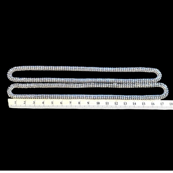 ✨ Glamorous Crystal Rhinestone Rope Necklaces (Set of 2) ✨ - Picture 8 of 9
